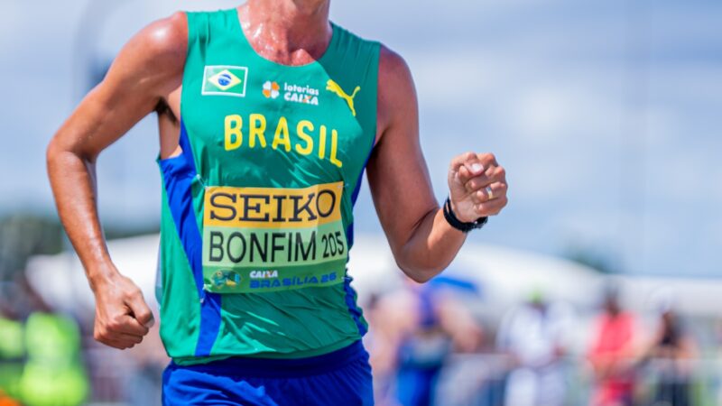 Caio Bonfim é bronze na meia-maratona no Mundial de Marcha Atlética: “Para mim é tudo ouro”