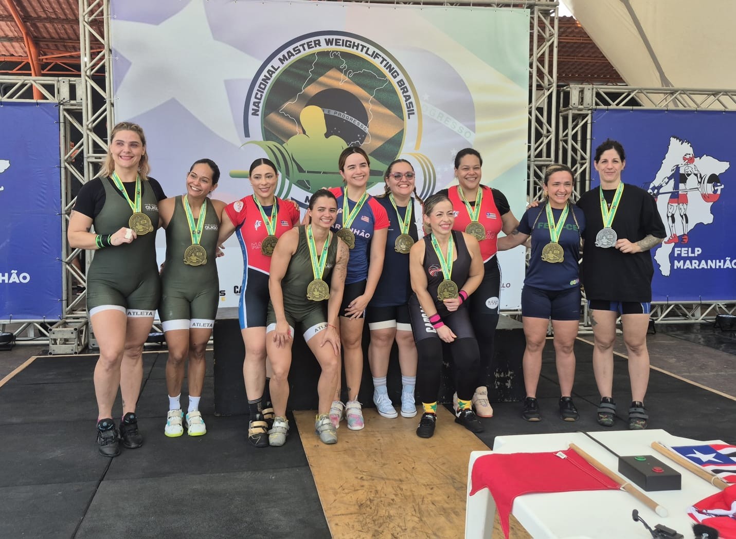 Maranhão é campeão por equipes no Nacional Master de LPO, em São Luís