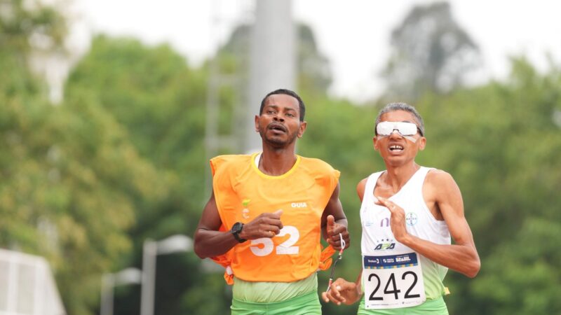 Maratona de Hamburgo: atleta cego de Petrolina busca marca e sonha com os Jogos de 2028