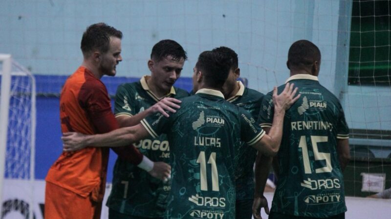 Copa do Brasil de Futsal: Atlético-PI empata com Apodi, no RN, no jogo de ida das oitavas de final