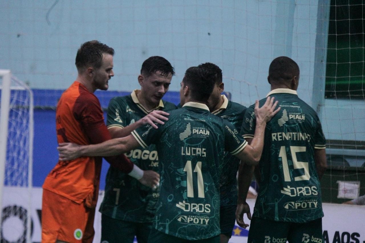 Copa do Brasil de Futsal: Atlético-PI empata com Apodi, no RN, no jogo de ida das oitavas de final