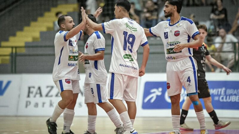 Balsas fica no empate com o Blumenau pela LNF Silver