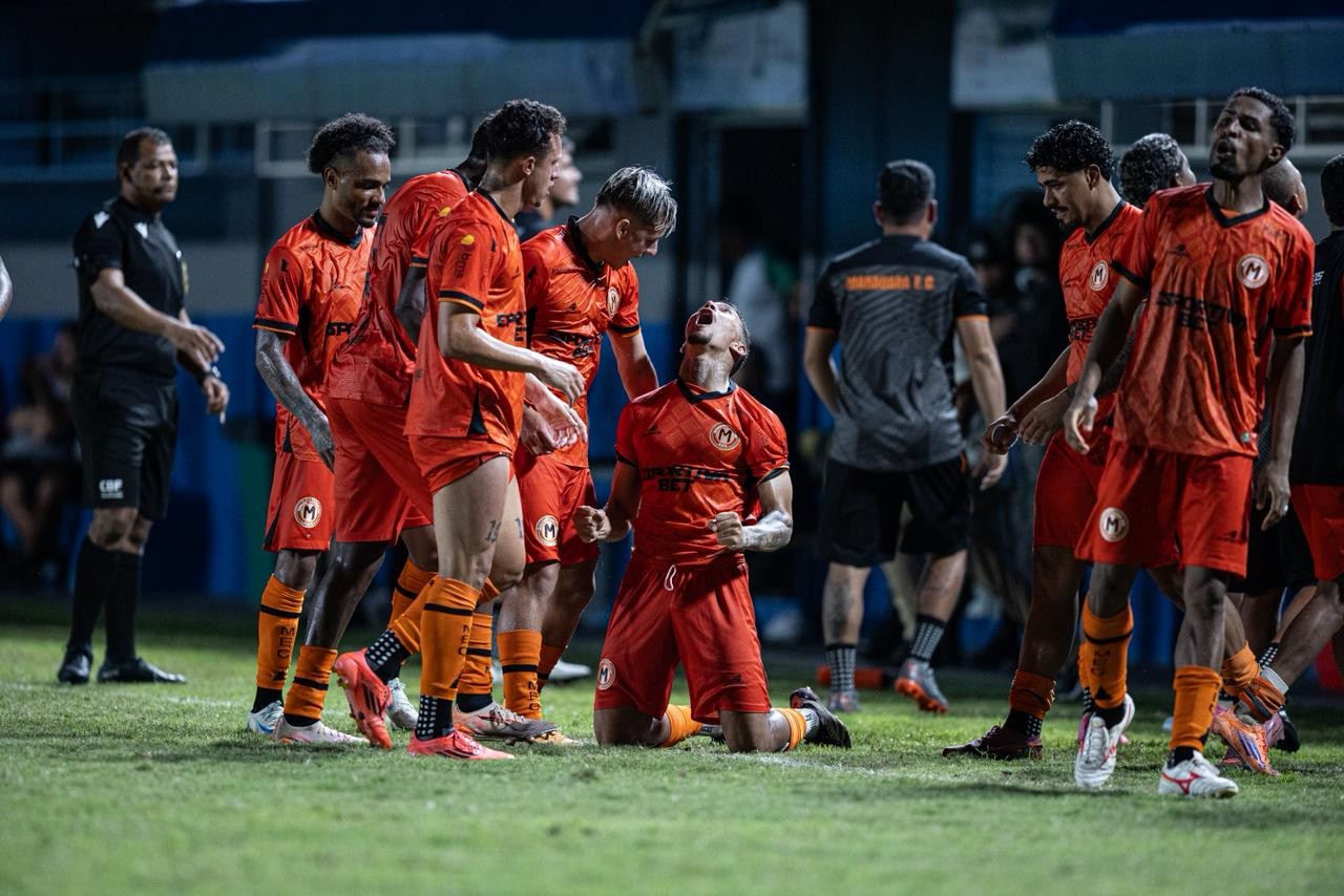 Juninho vibra com gol que garantiu empate do Manauara: “É acreditar até o final para comemorar”