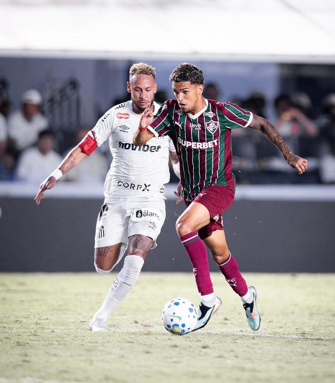 Riquelme reaparece no Fluminense após três meses e deixa boa impressão contra o Santos