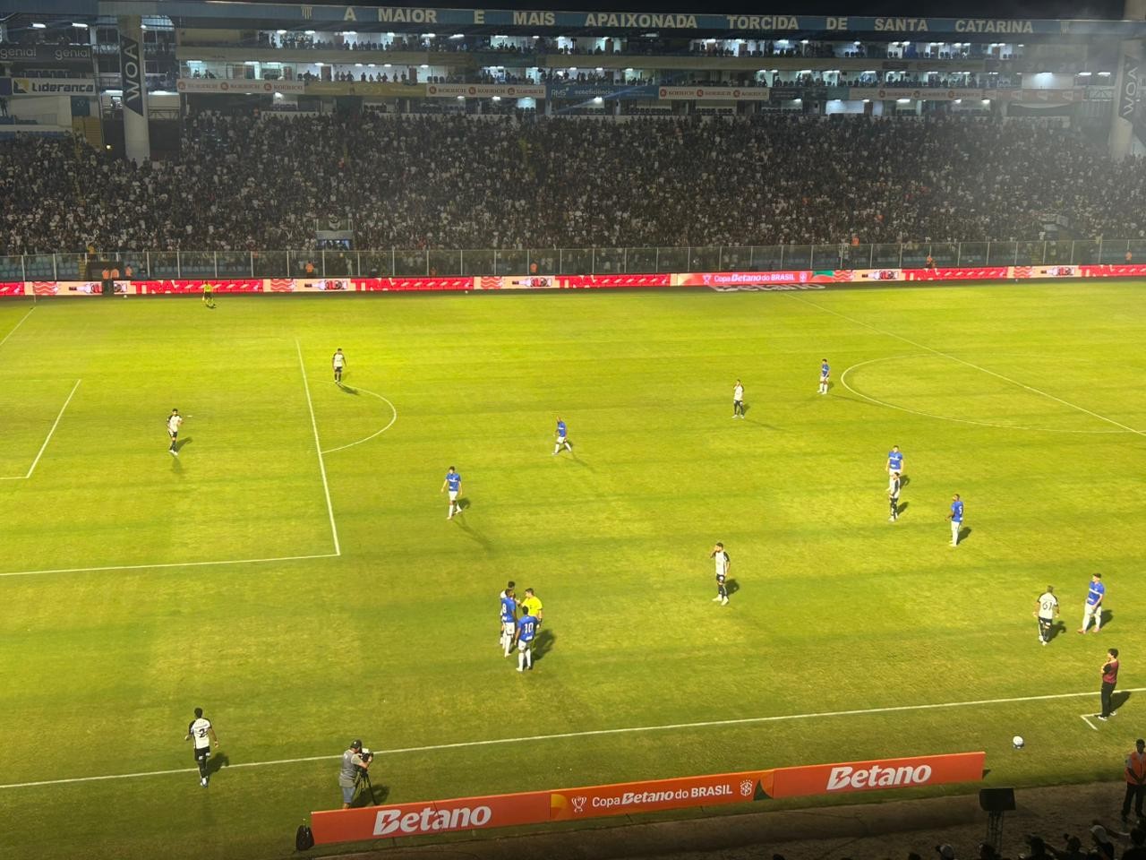 Barra x Corinthians pela Copa do Brasil bate recorde de público da Ressacada em 2026