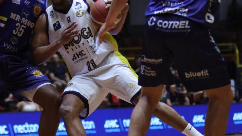 Mogi x São José no jogo 3 das oitavas de final do NBB: onde assistir ao vivo e horário