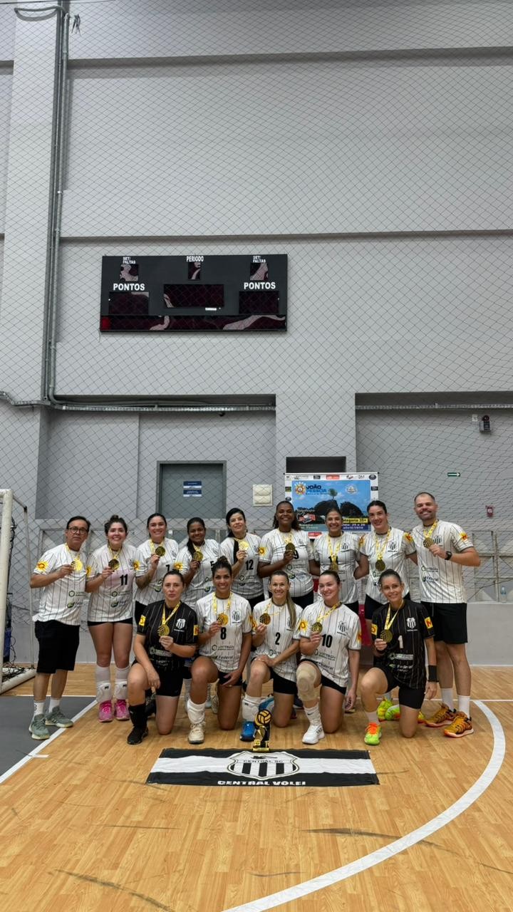 Central conquista título da 1ª etapa do Circuito Nordeste Master de Voleibol, em João Pessoa