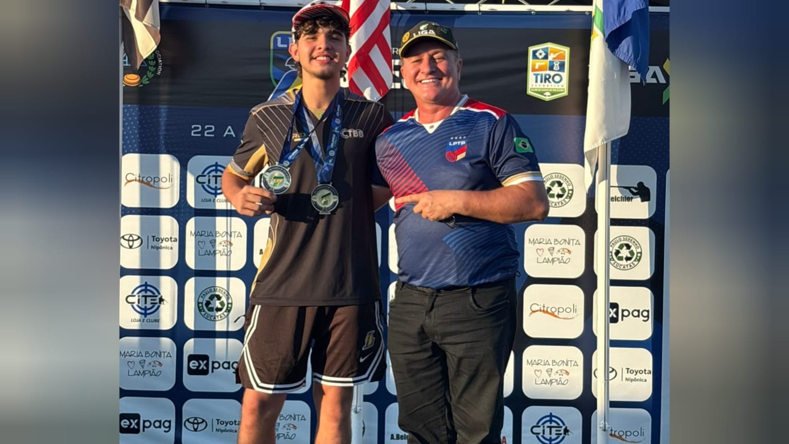 Destaque no Tiro Esportivo, Salomão Baumann, conquista medalhas de ouro em competição internacional em São Paulo