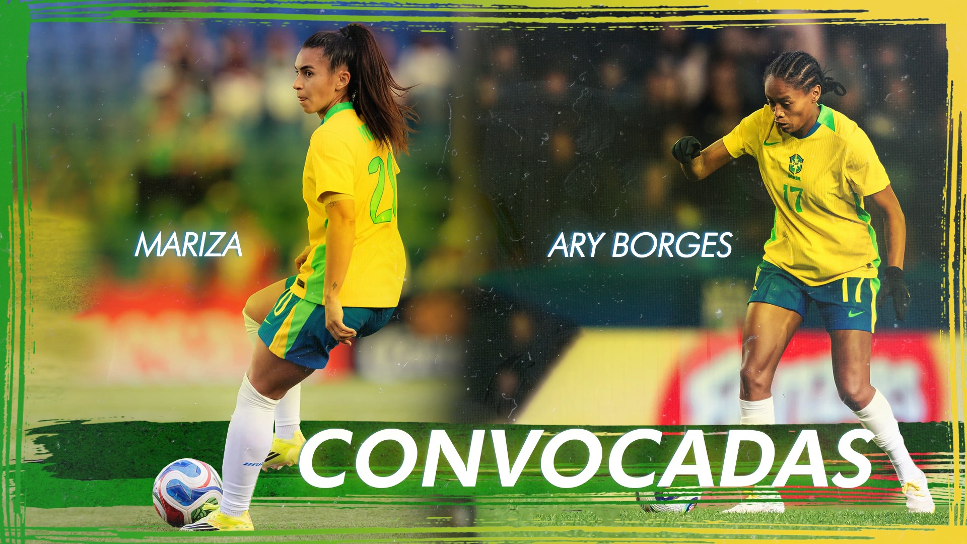 Maranhenses Mariza e Ary Borges são convocadas para amistosos da Seleção contra os EUA