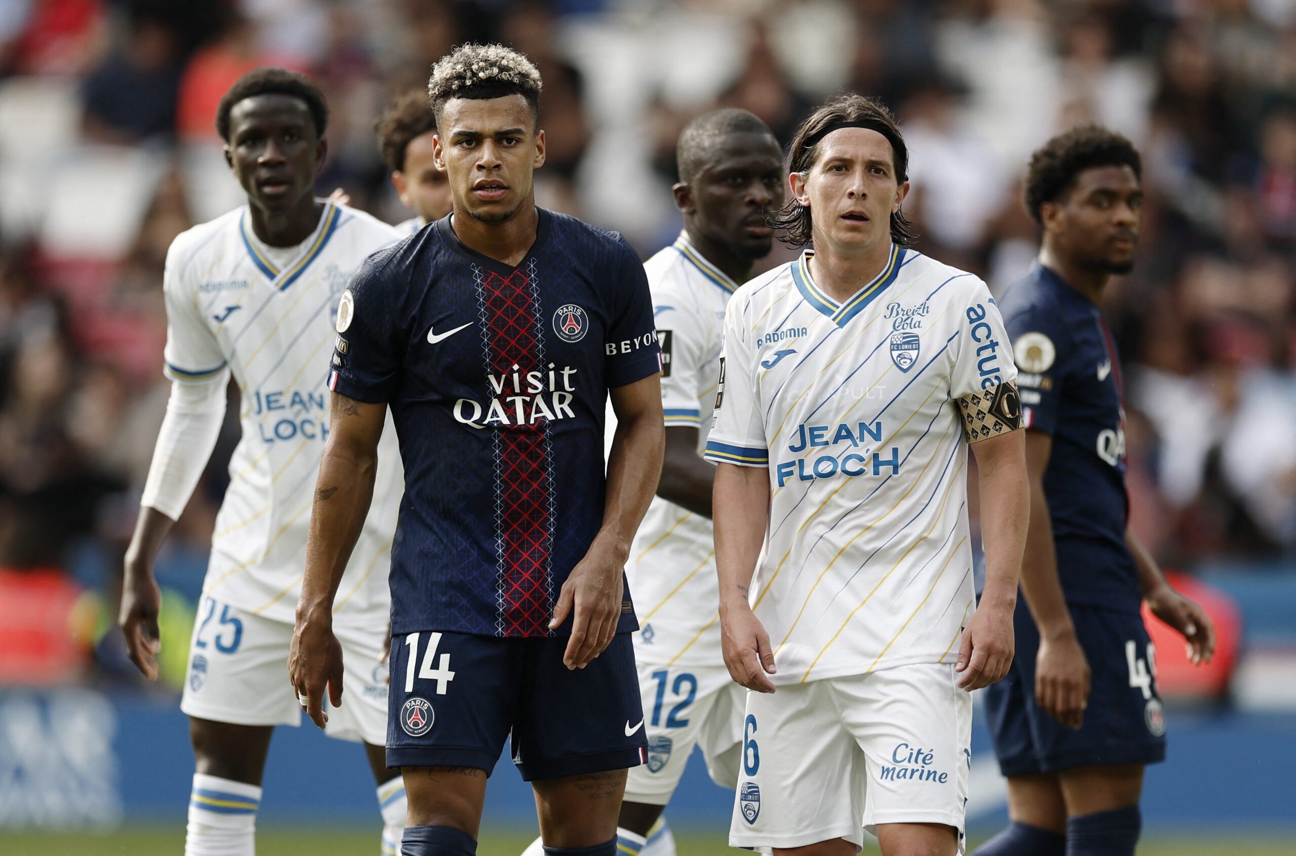 PSG tropeça no Lorient pela Ligue 1 antes do reencontro com o Bayern