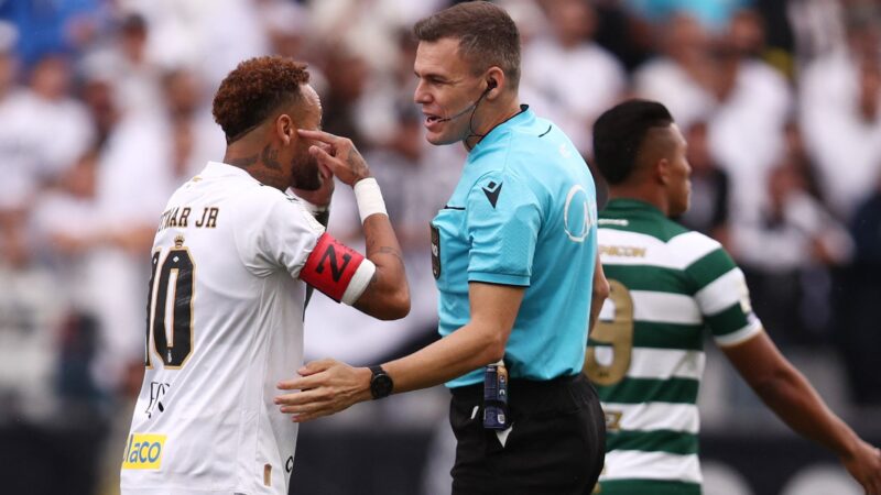 Santos vai ao STJD para anular jogo contra Coritiba por substituição errada de Neymar: “Erro de direito”