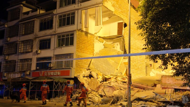 Terremoto deixa dois mortos na China