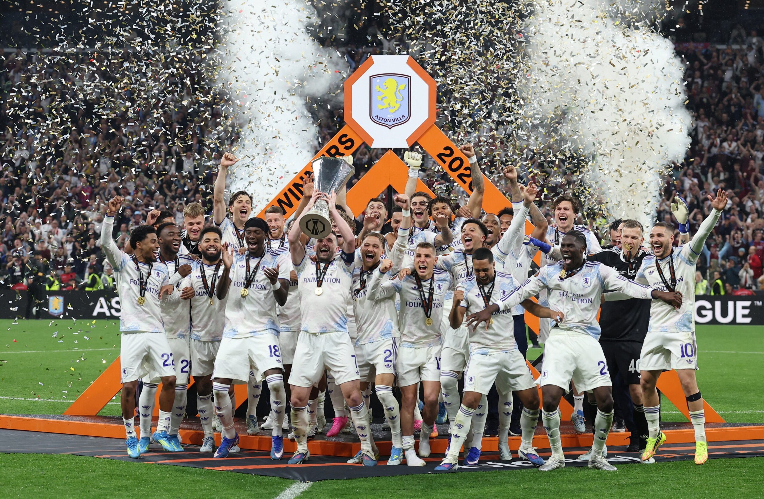 Título do Aston Villa na Liga Europa abre chance de seis ingleses na Champions; entenda