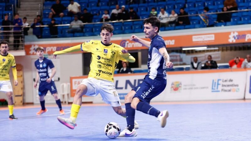 Tubarão busca o empate com o São José pela Liga Nacional de Futsal