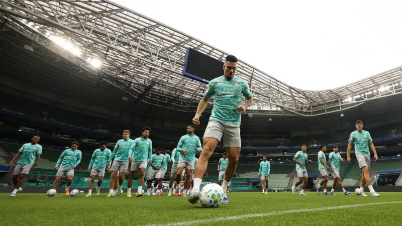 Escalação: Palmeiras faz treino na arena e deve ter 11 desfalques contra a Chapecoense