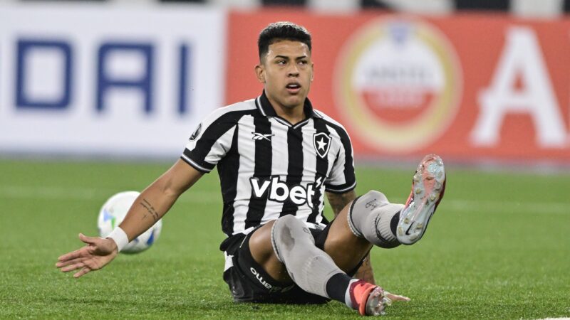 Sem Matheus Martins, Botafogo divulga relacionados para jogo contra a Chapecoense