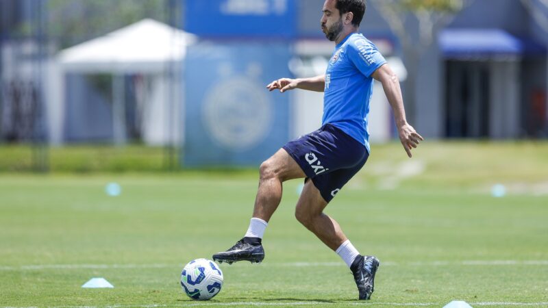 Escalação do Bahia contra o Grêmio: veja time provável, dúvidas e desfalques após o treino