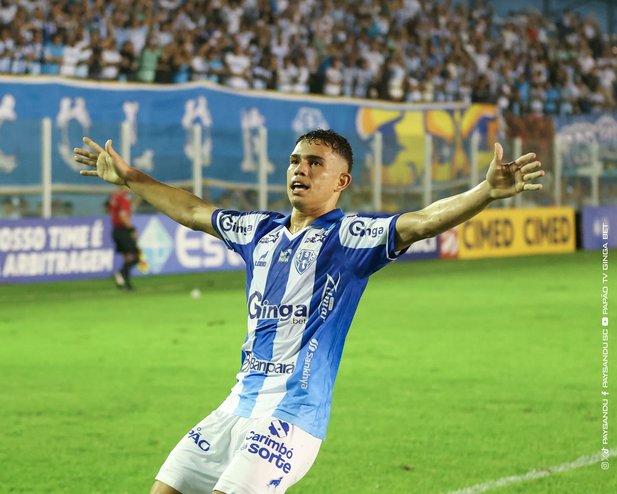 Pendurado no Paysandu, Pedro Henrique tem média acima de um amarelo a cada dois jogos
