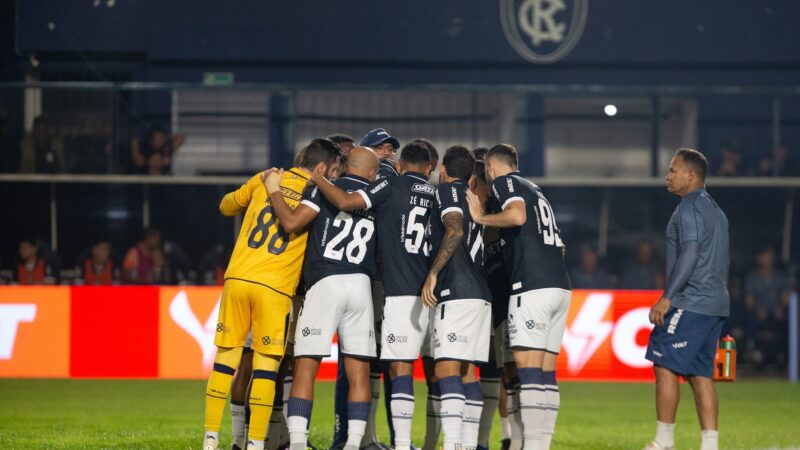 Com desfalques e retorno de meia, Remo divulga relacionados para jogo com Botafogo