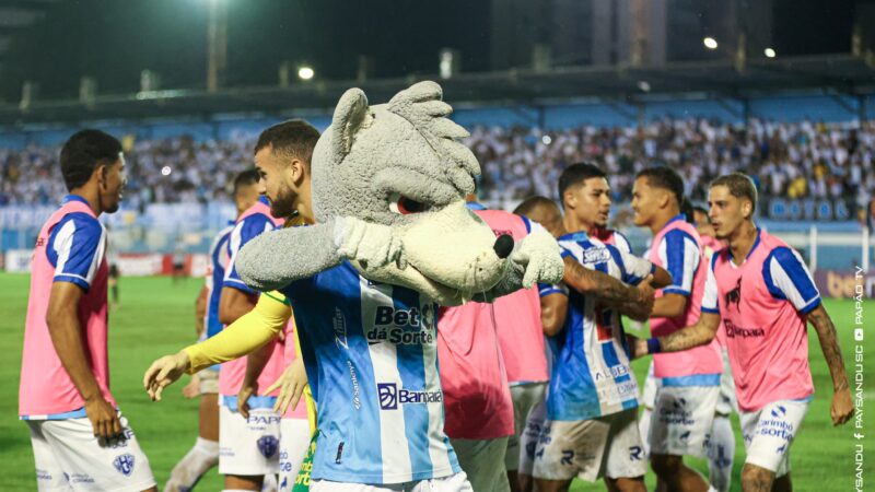 Paysandu chega à quarta vitória seguida com média de quatro gols por jogo