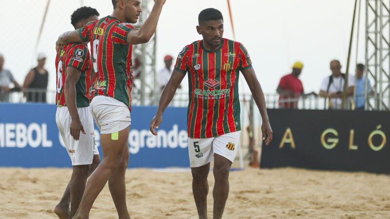 Sampaio volta a enfrentar time uruguaio nas quartas de final da Libertadores de Beach Soccer