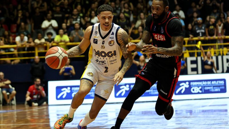 Mogi x Franca no jogo 3 das quartas de final do NBB: onde assistir ao vivo e horário