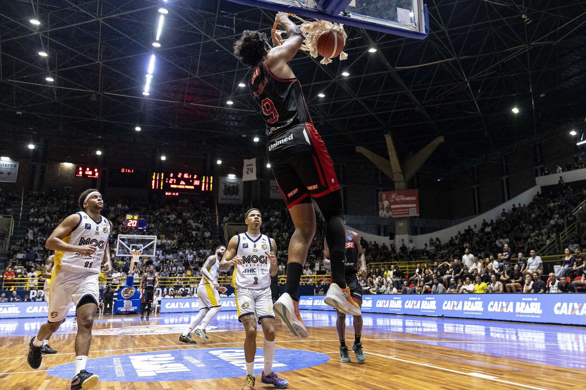 NBB: Franca se impõe, vence Mogi fora, e empata quartas de final