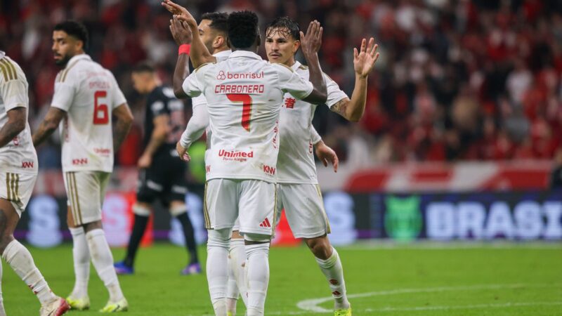 Trio ofensivo do Inter concentra 66% dos pontos e 60% dos gols no Brasileirão