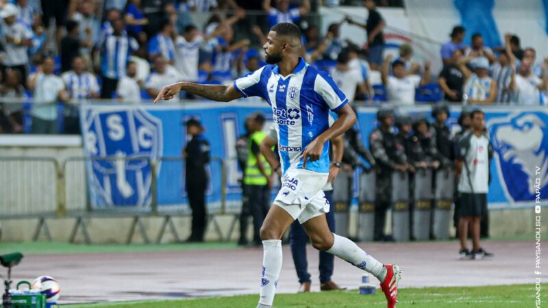 Castro celebra gol decisivo e defesa não vazada no Paysandu em final da Copa Norte