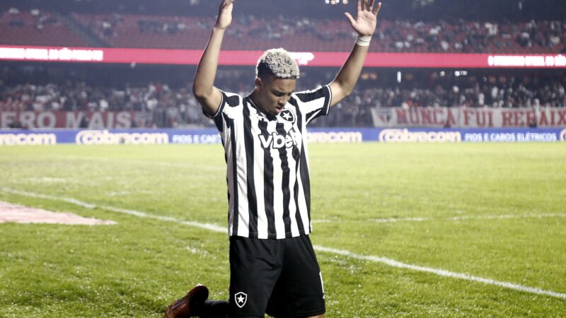 Barrera sai do banco, salva Botafogo com golaço e mira Copa do Mundo