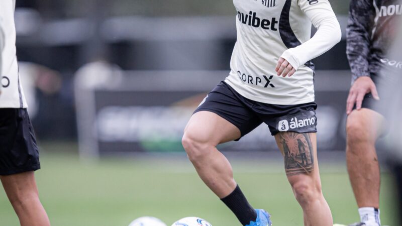 Escalação: Cuca terá Rollheiser em jogo decisivo do Santos contra o Cuenca na Sul-Americana