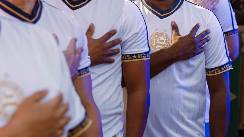 “Meu Bahêa, Minha Seleção”: Bahia lança camisa inspirada na Copa do Mundo; veja detalhes