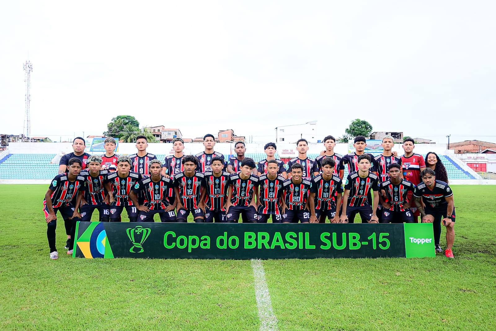 São Paulo-AP vence fora de casa e assume vice-liderança na Copa do Brasil Sub-15