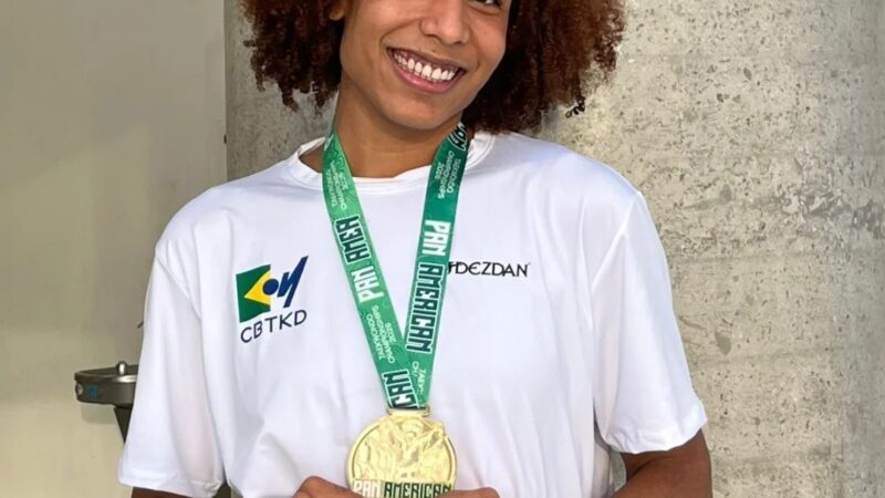 Santistas conquistam ouro e prata no Pan-Americano de Taekwondo
