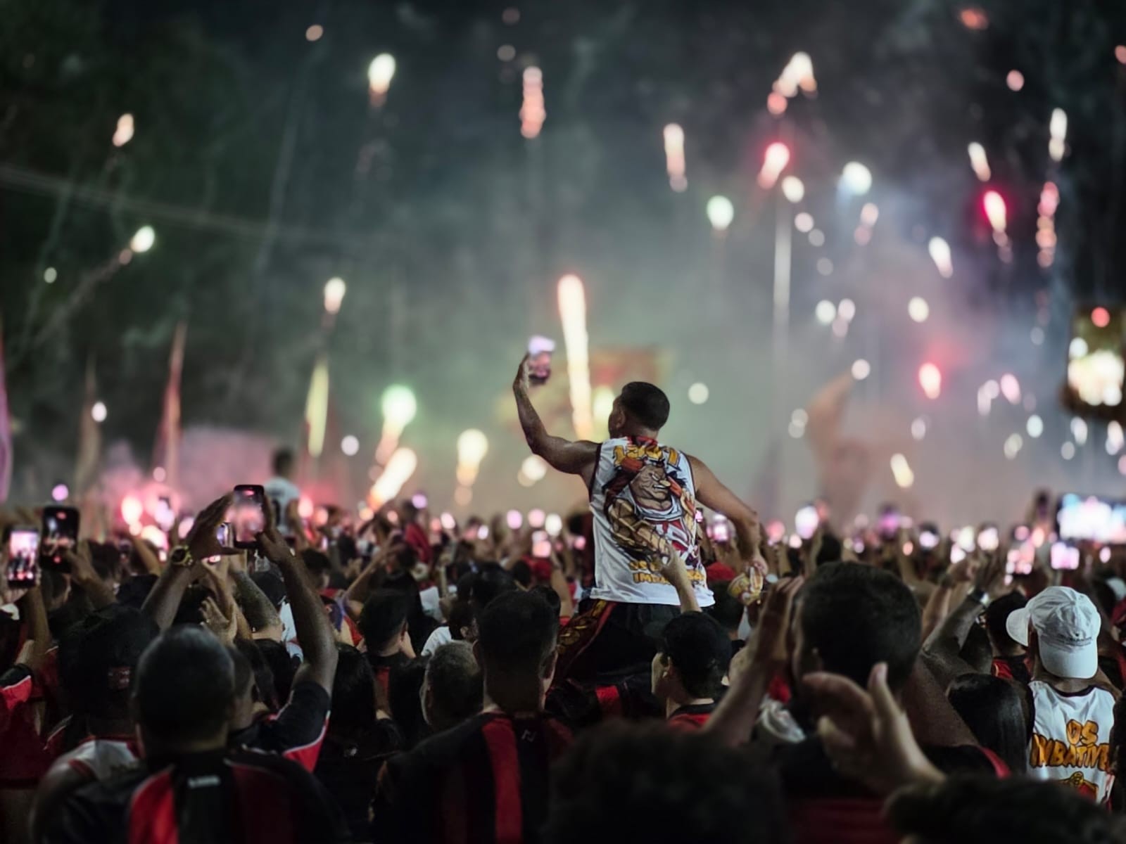 E o concreto virou magia no Barradão