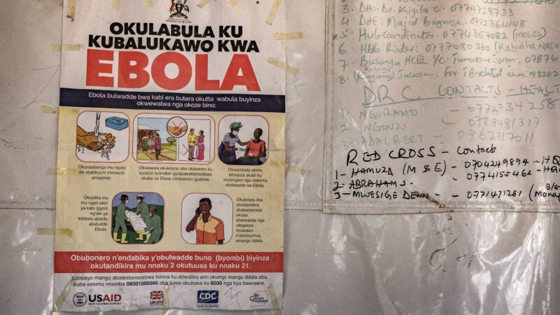 Escassez de testes atrasa combate ao Ebola no Congo, diz autoridade da OMS