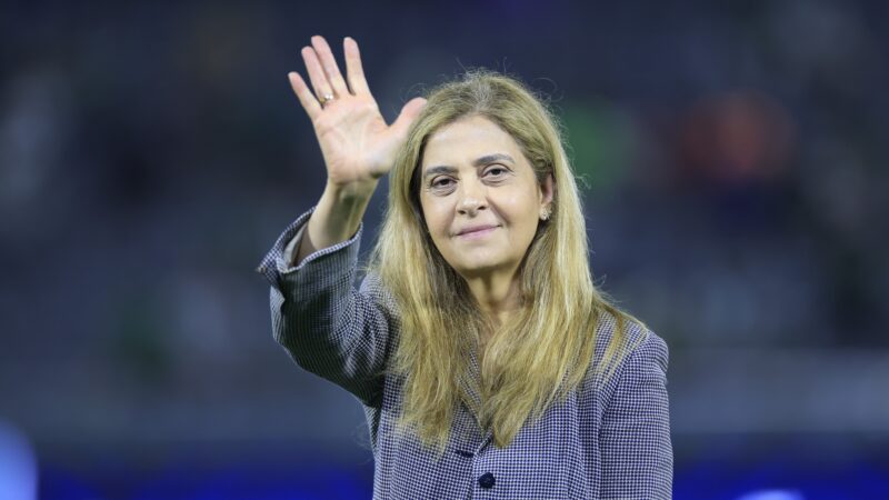 Leila, do Palmeiras, ironiza Bap por acordo do Maracanã para shows: “Flamengo quer largar o futebol?”