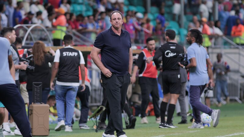 Bahia iguala maior sequência sem vitórias da “Era Rogério Ceni”
