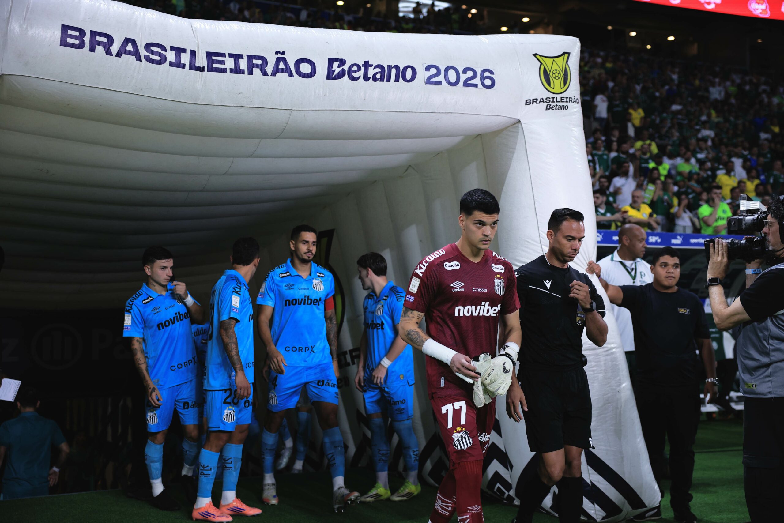 STJD multa o Santos em R$ 6 mil por atraso contra o Palmeiras