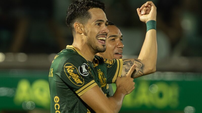 Zagueiro do Mirassol celebra 1° gol na Libertadores na carreira: “Agora é aproveitar esse momento”