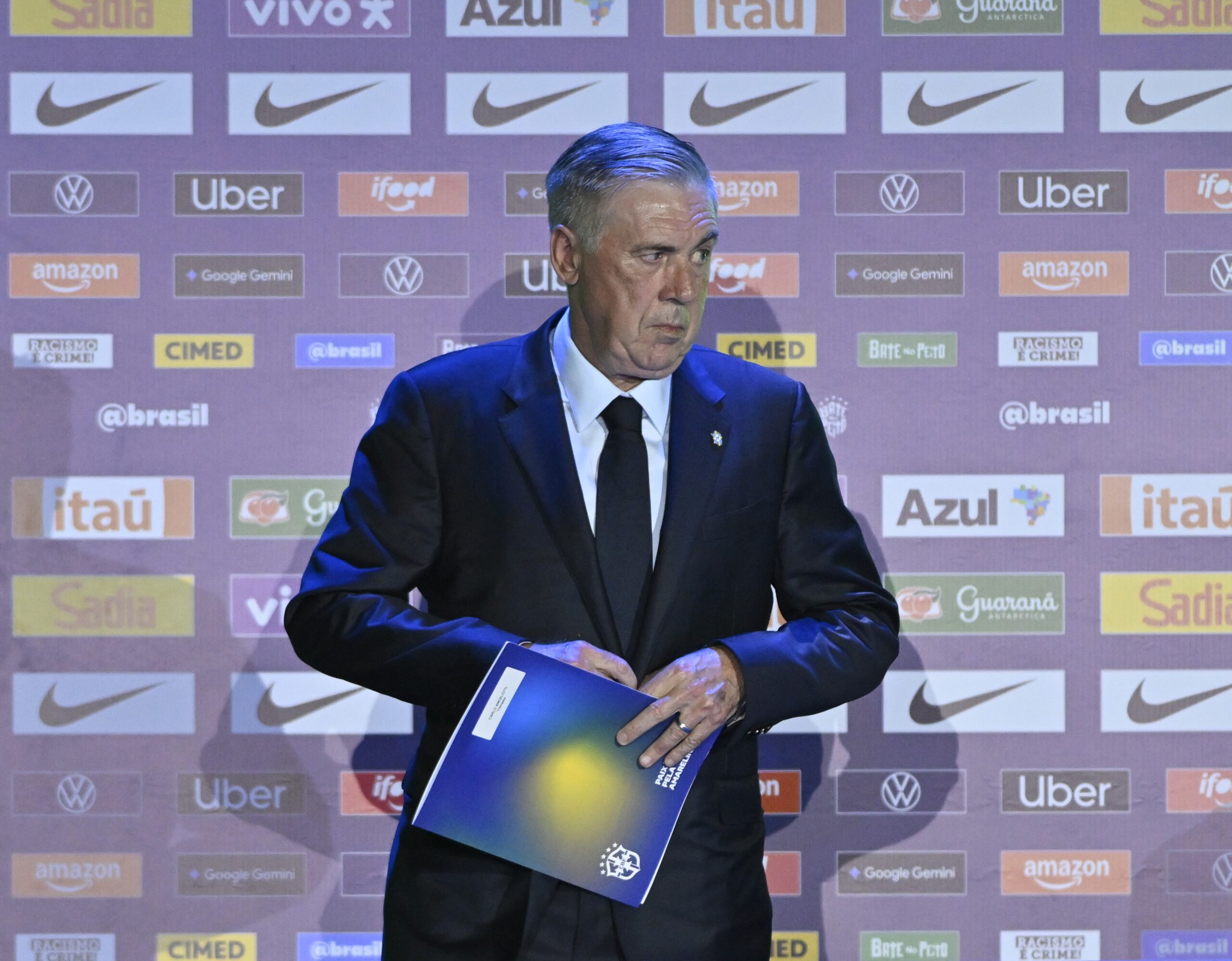 Ancelotti não mostrou grandes novidades na lista final de convocados