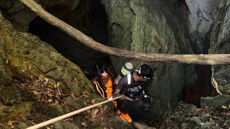 Fortes chuvas ameaçam atrasar buscas por duas pessoas desaparecidas em caverna no Laos