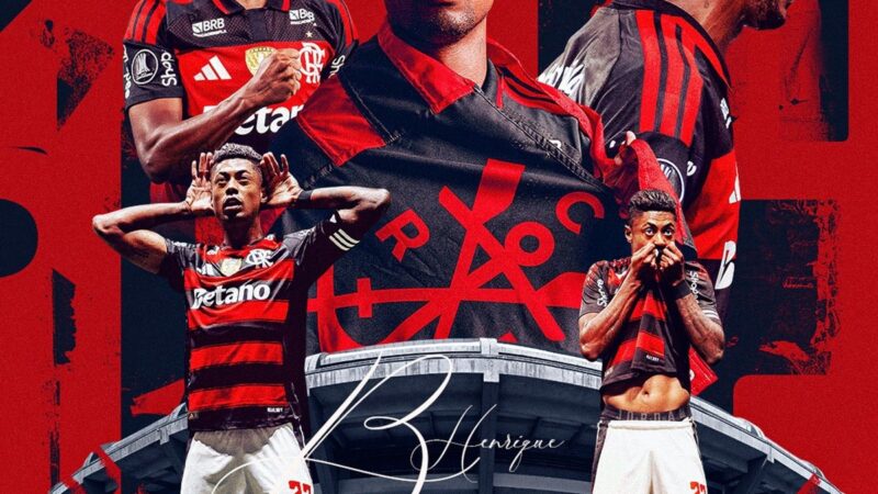 Flamengo anuncia renovação de Bruno Henrique até 2027