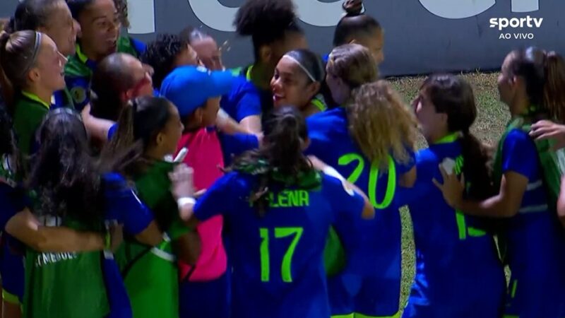 Brasil goleia seleção peruana, vai à semifinal do Sul-Americano e garante vaga no Mundial Sub-17 Feminino