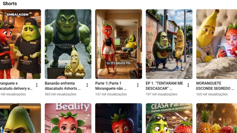 Governo eleva classificação indicativa do YouTube e cita ‘Novela das frutas’ ao apontar conteúdo violento