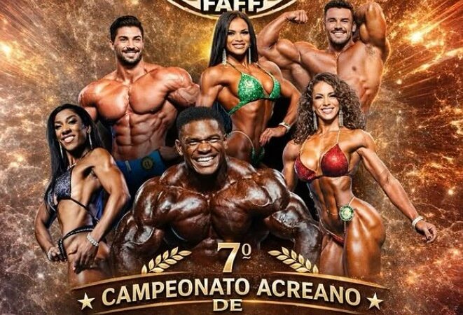 Com premiação em dinheiro, 7º Acreano de Fisiculturismo ocorre nesta sexta-feira