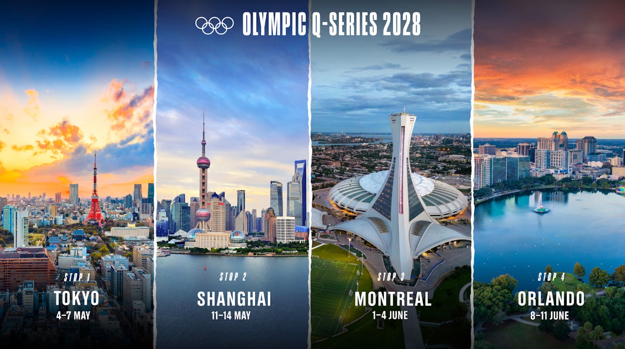 Tóquio, Xangai, Montreal e Orlando sediarão classificatórias para Los Angeles 2028