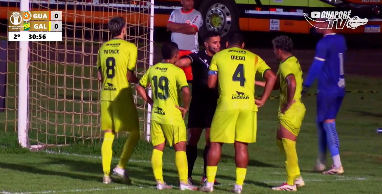Em duelo de pênalti polêmico, Galvez leva gol no 2º tempo e perde para Guaporé-RO na Série D