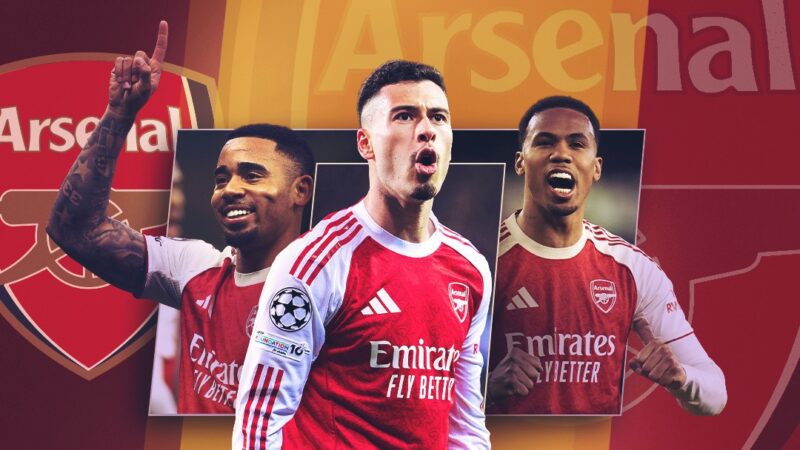 Magalhães, Martinelli e Jesus: “Gabriéis” do Arsenal buscam a primeira Champions das carreiras