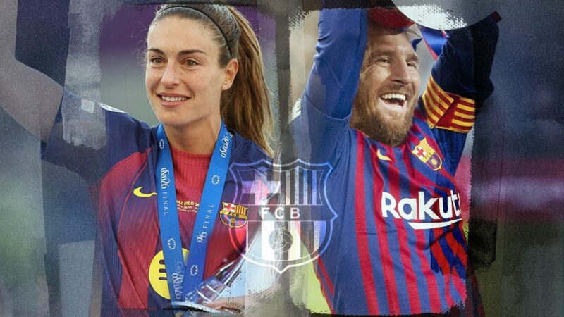 Alexia Putellas deixa o Barcelona com mais títulos que Messi no clube; compare números